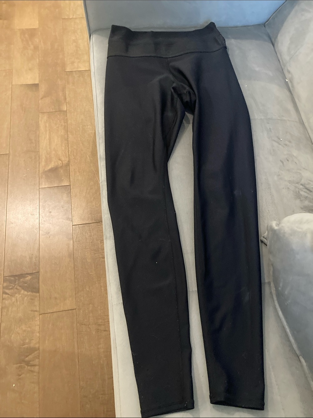 ALO Yoga Black Kids Leggings - Stretch High-Waist